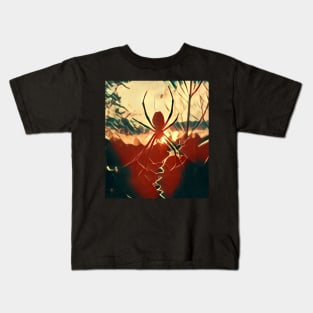 Spider Art Kids T-Shirt